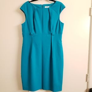Calvin Klein sleeveless dress plus size elegant